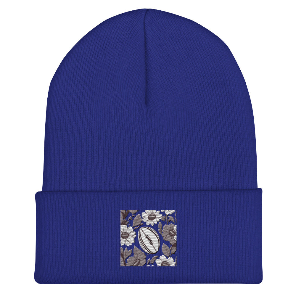 Rugby Floral Bliss Beanie